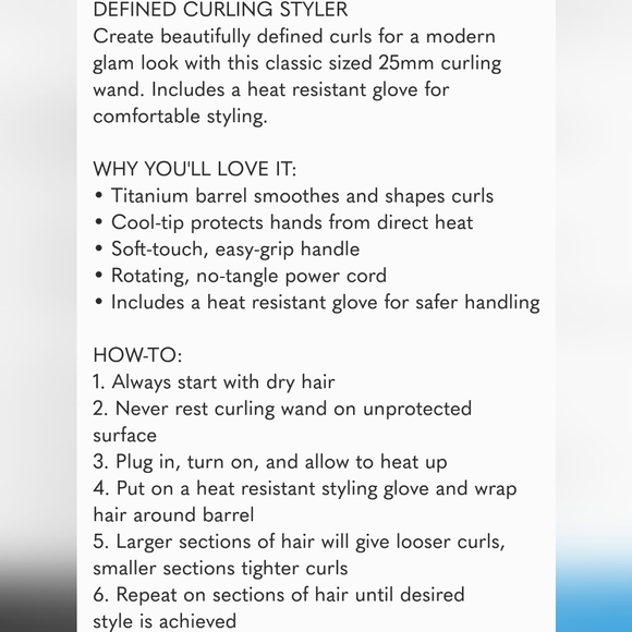 💇🏼‍♀️ Complex Culture Titanium Curling Wand - Picture 5 of 5